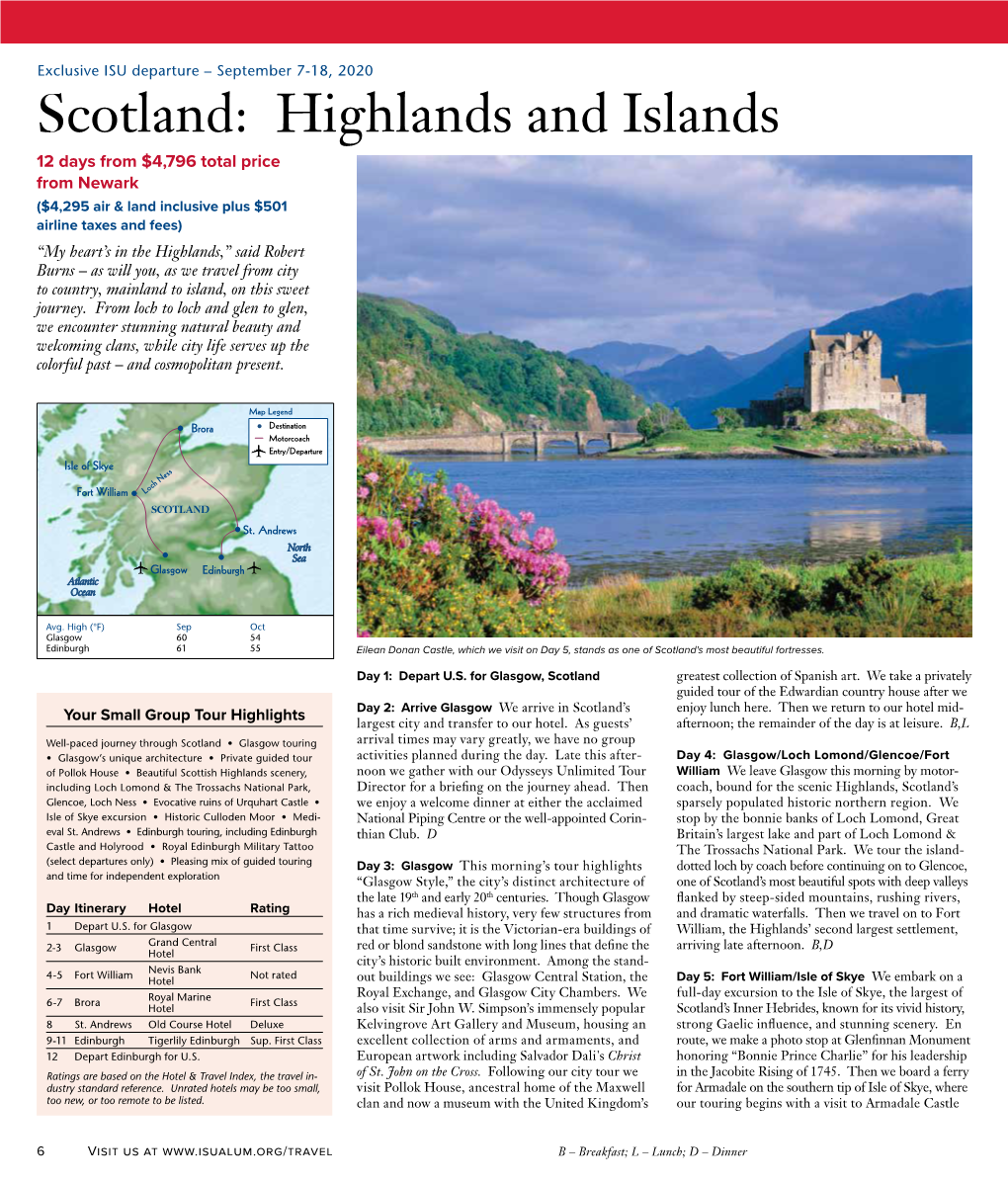 Scotland: Highlands and Islands