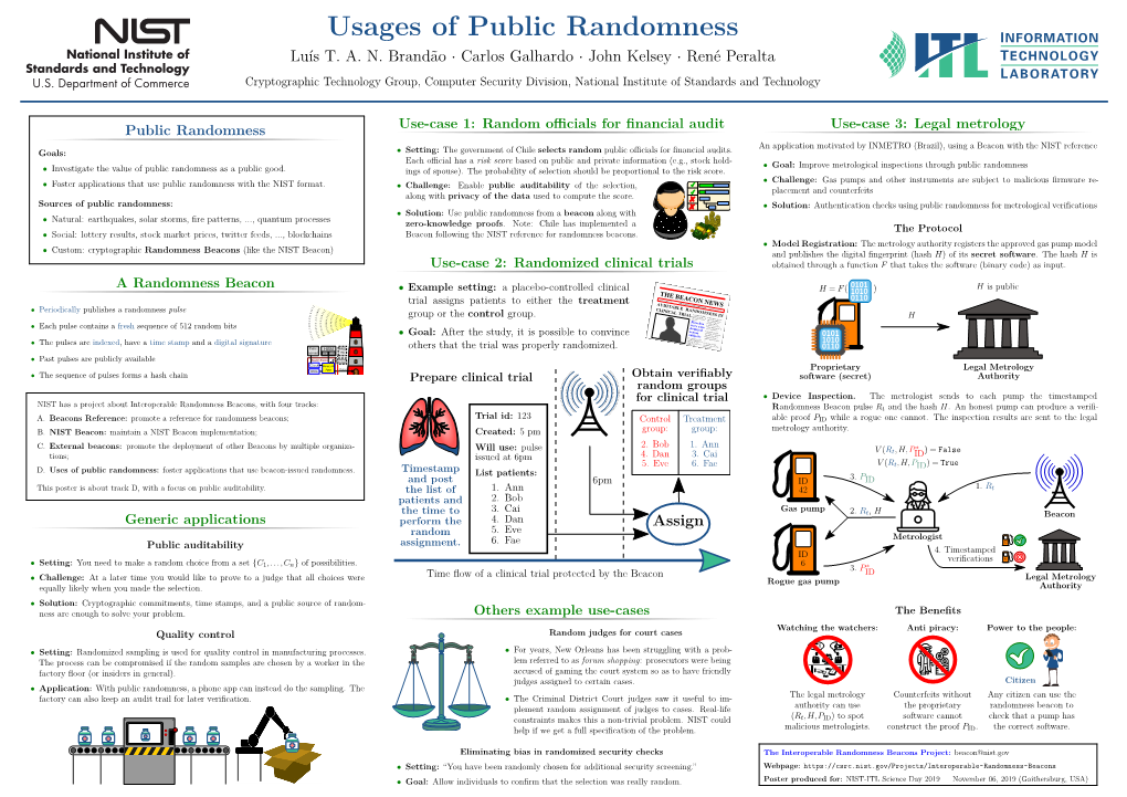 Usages of Public Randomness Luís T