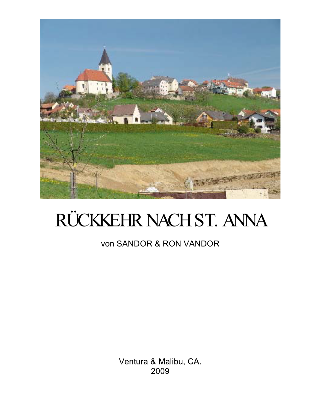 Rückkehr Nach St. Anna