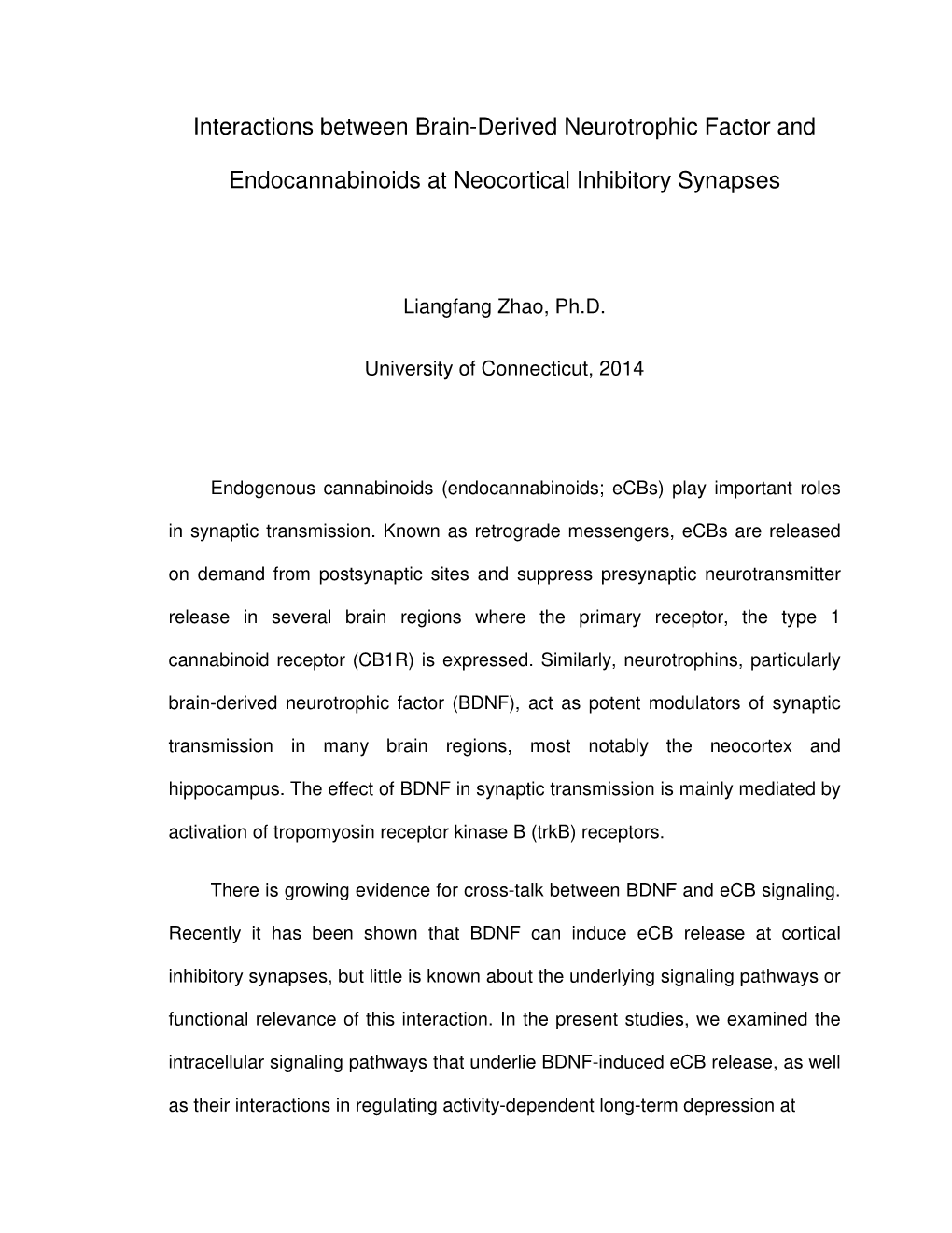 Interactions Between Brain-Derived Neurotrophic Factor And