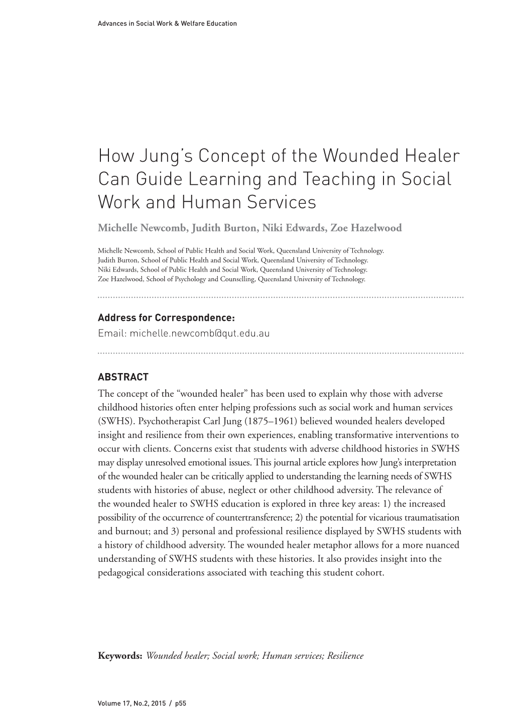 How Jung's Concept of the Wounded Healer Can Guide Learning And