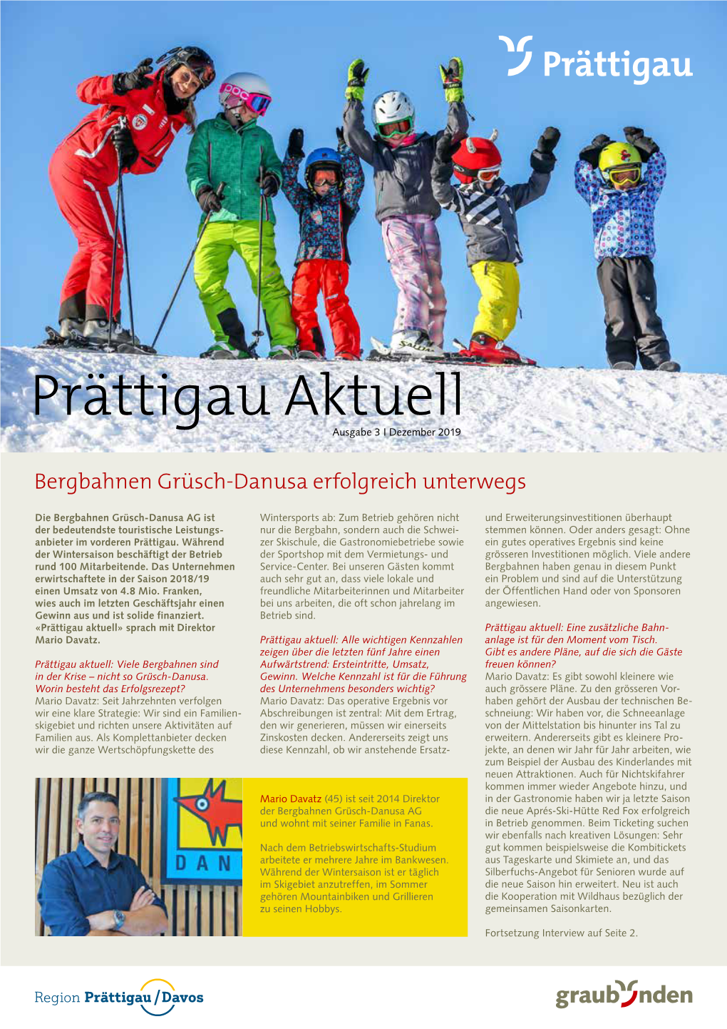 Prättigau Aktuell Ausgabe 3 I Dezember 2019