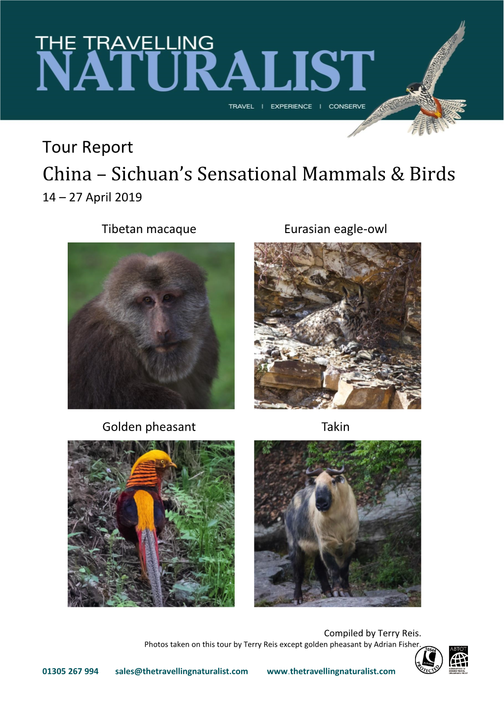 Sichuan's Sensational Mammals & Birds