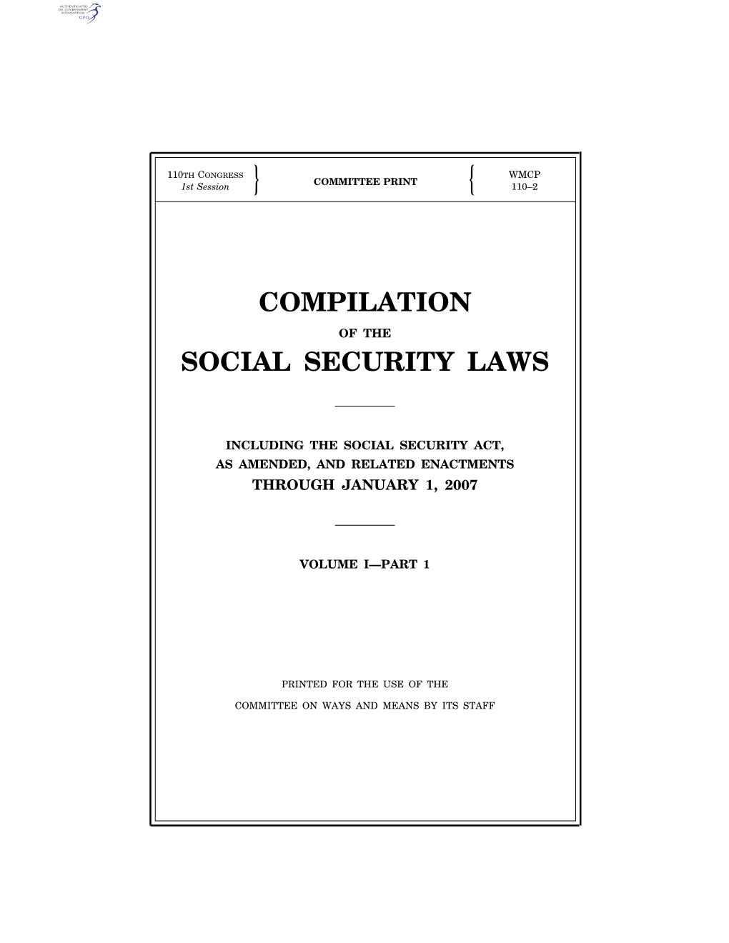 Compilation Social Security Laws