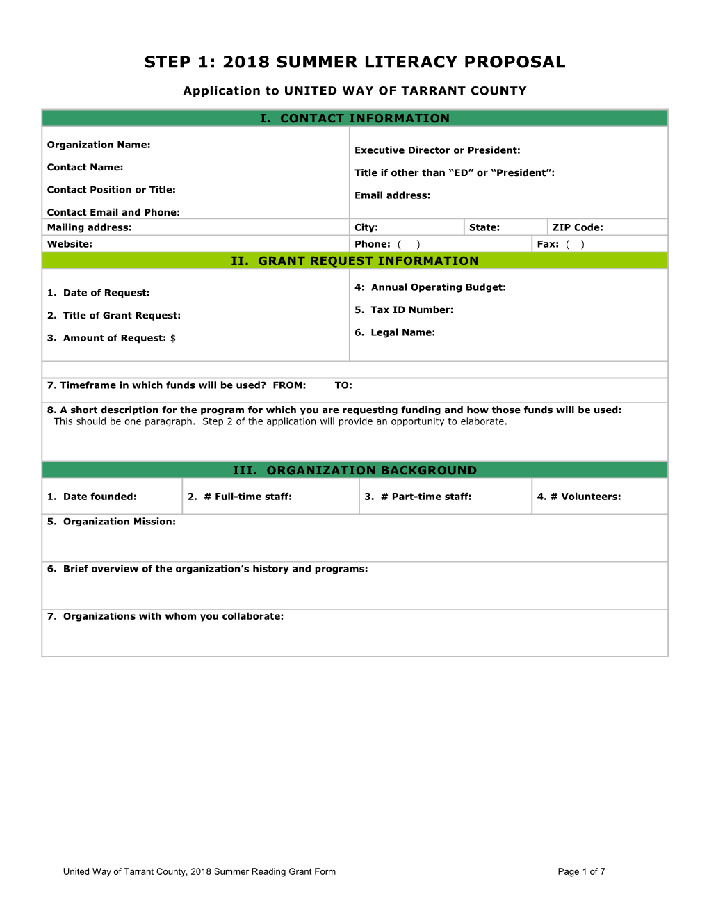 Ctef Common Grant Application Form s1