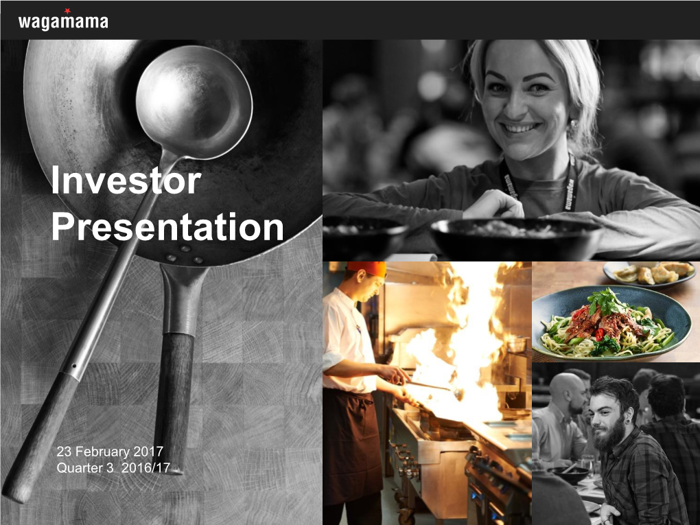 Investor Presentation