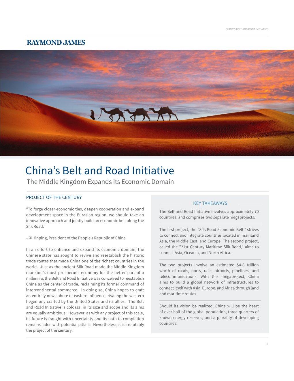 China's Belt and Road Initiative