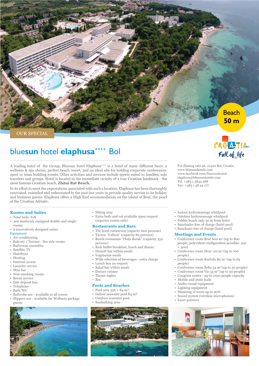 Bluesun Hotel Elaphusa**** Bol