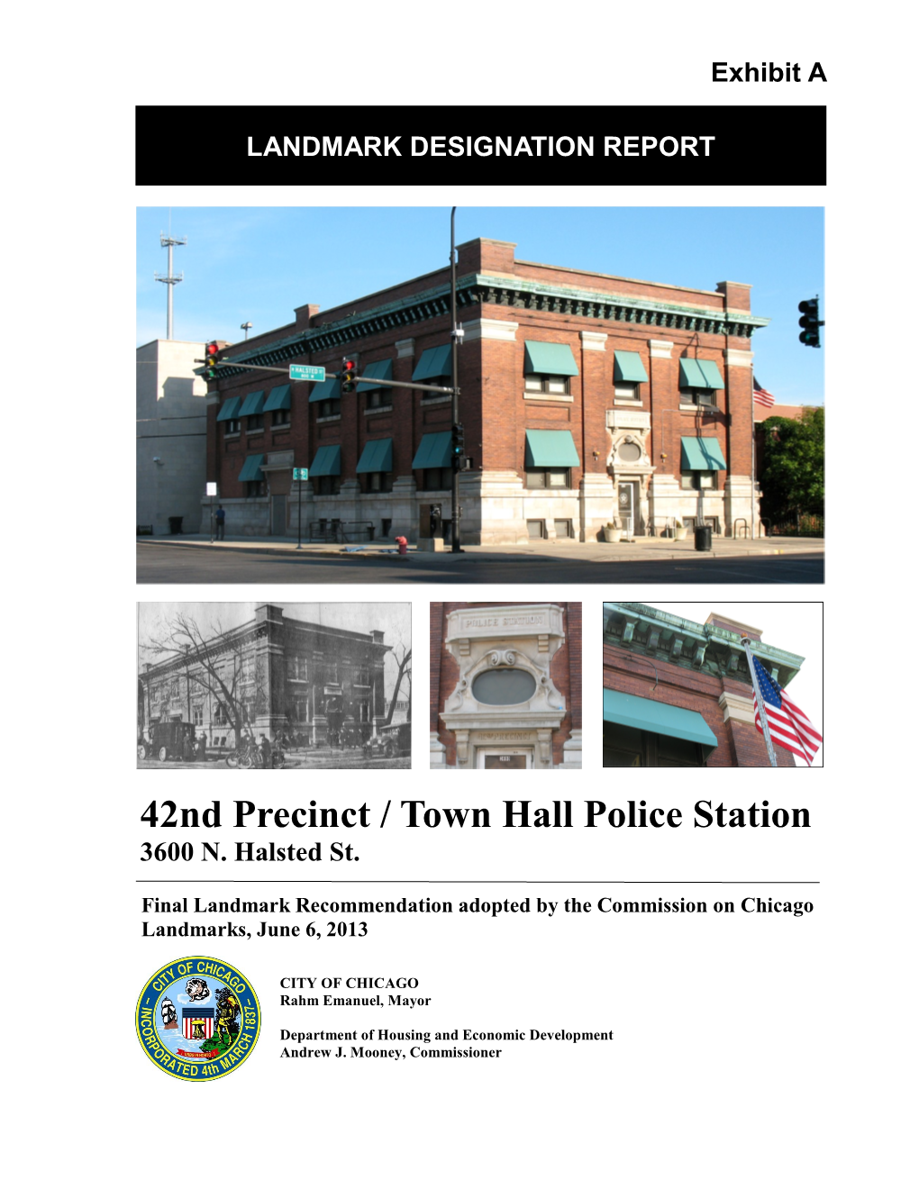 42Nd Precinct / Town Hall Police Station 3600 N