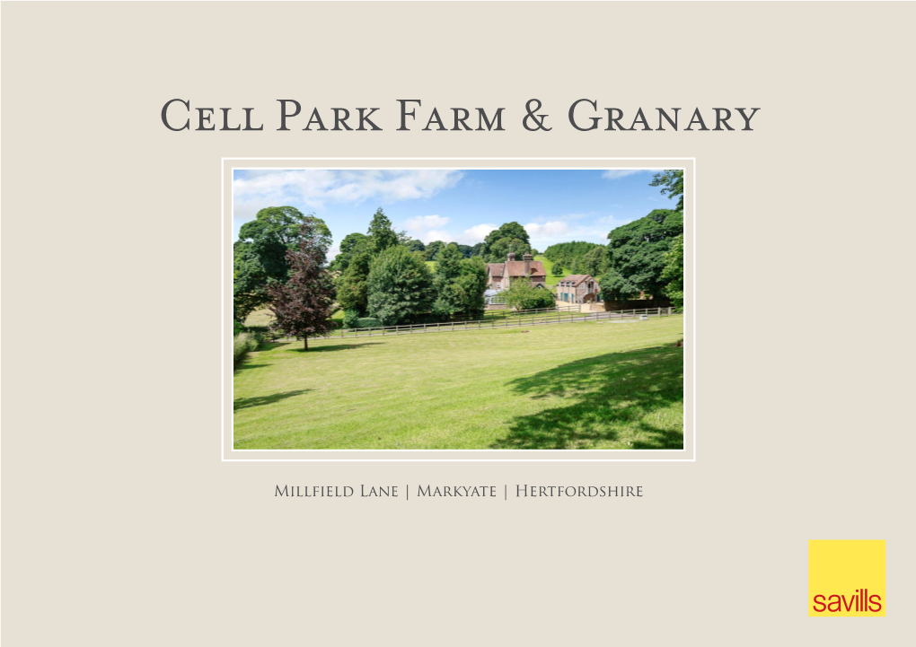 Cell Park Farm & Granary