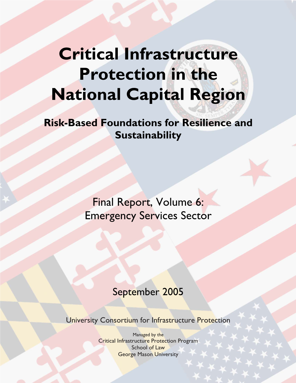 Critical Infrastructure Protection in the National Capital Region