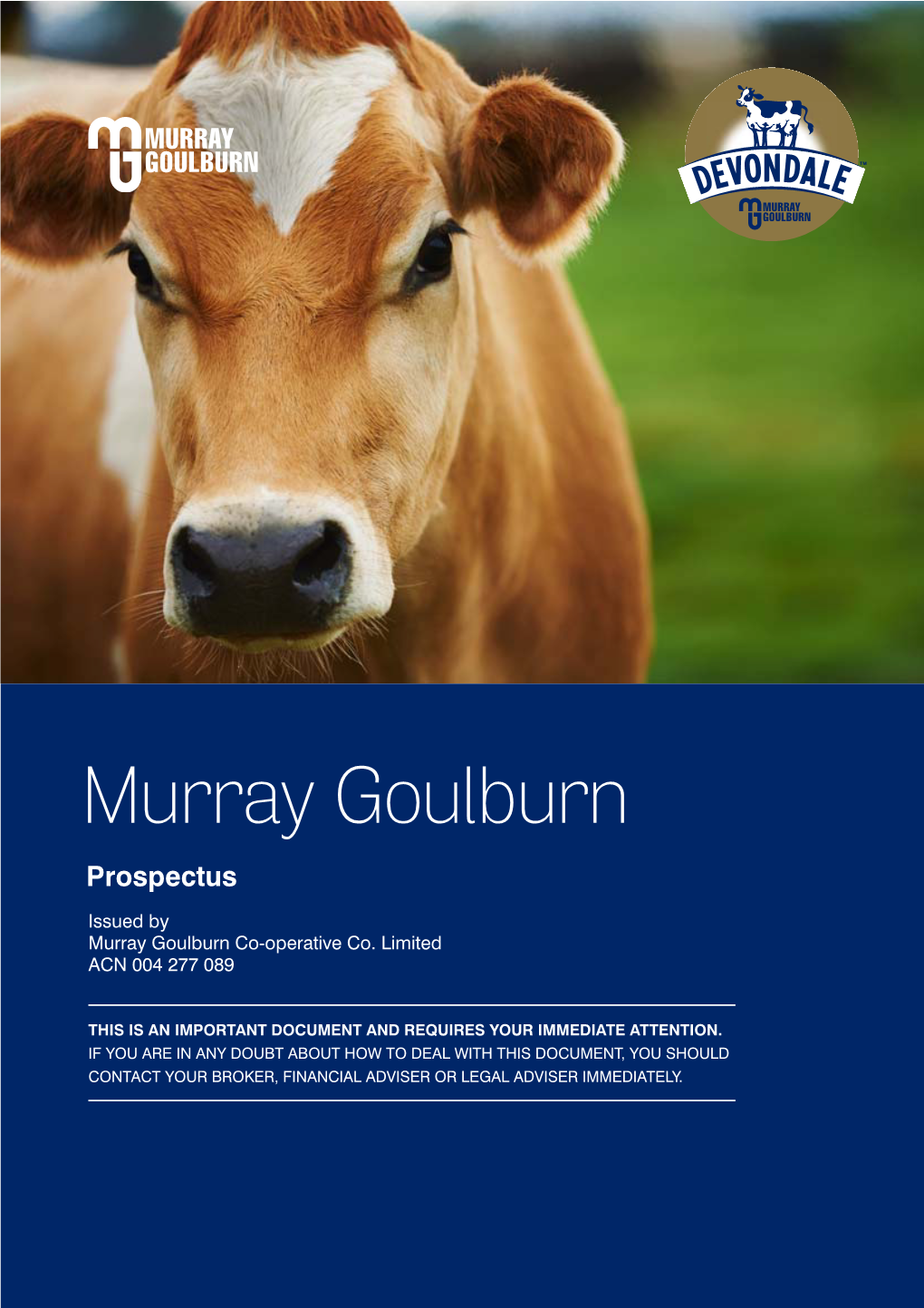Murray Goulburn Prospectus