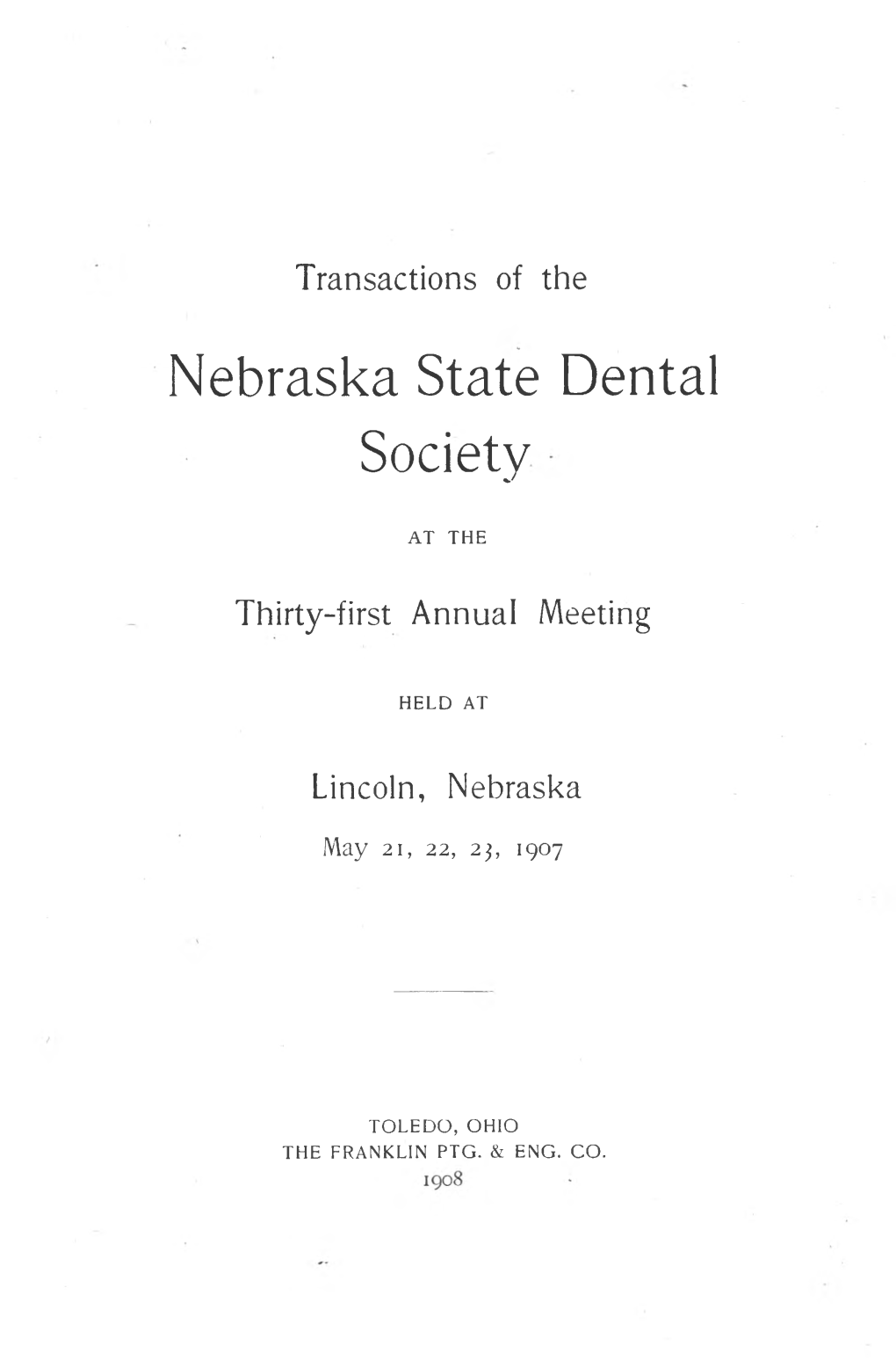 Nebraska State Dental Society