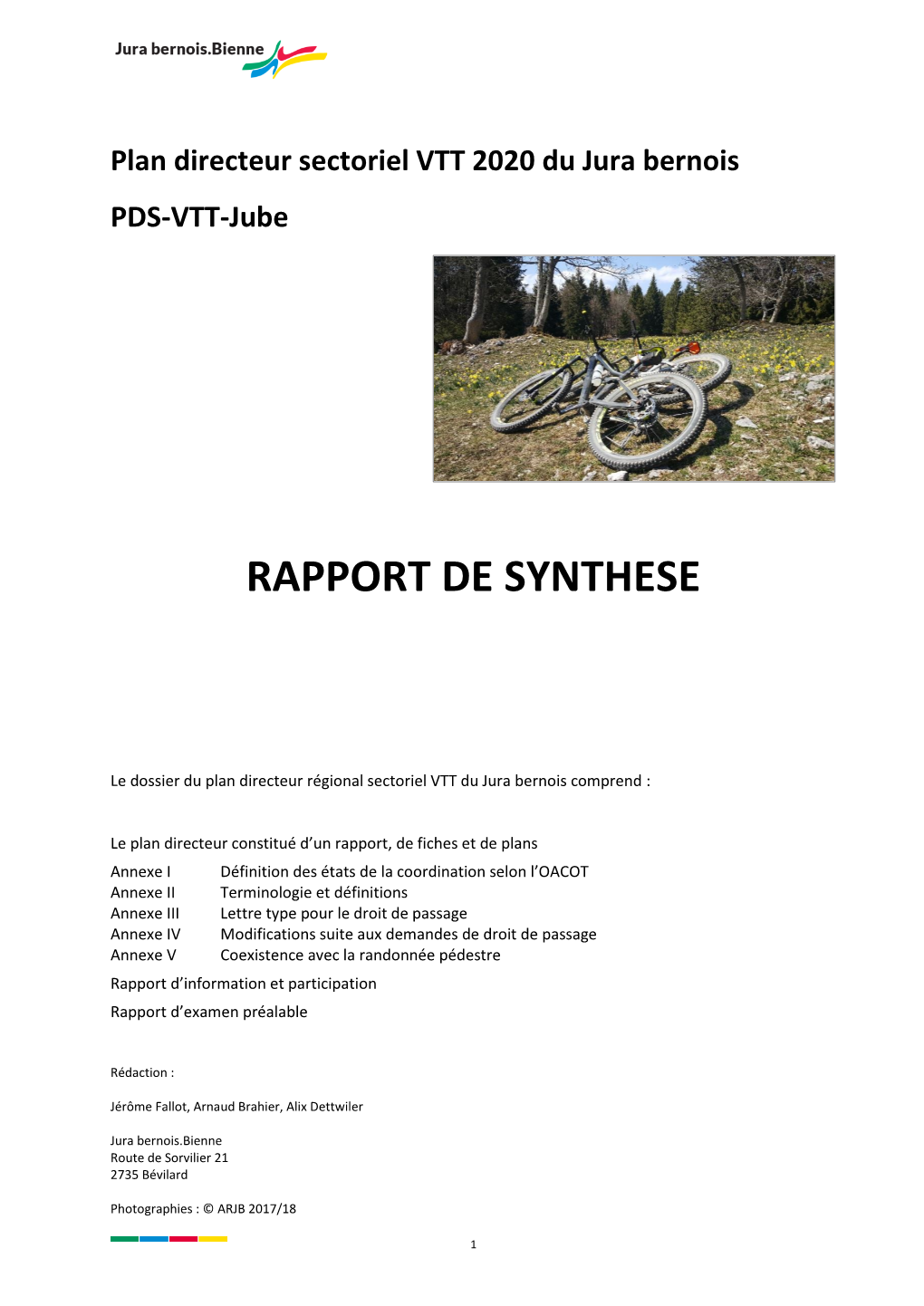Rapport De Synthese