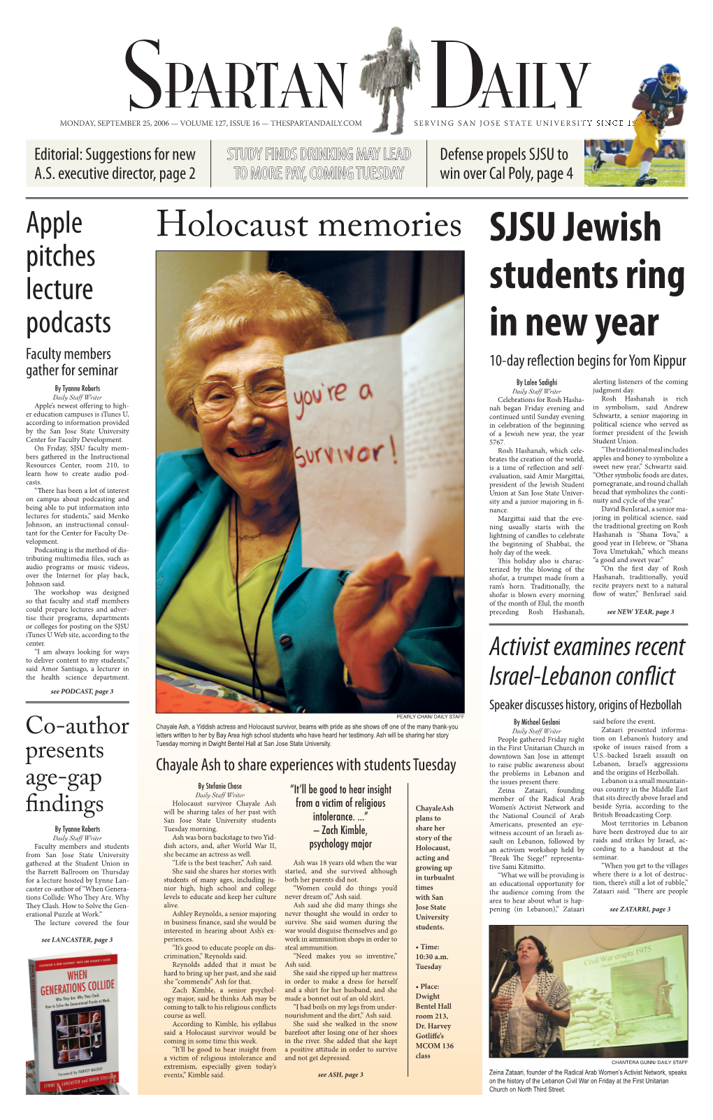 SJSU Jewish Students Ring in New Year