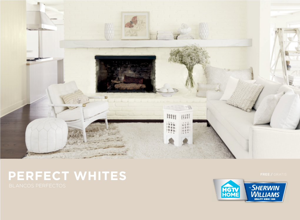 PERFECT WHITES FREE / GRATIS © the Sherwin-Williams Company