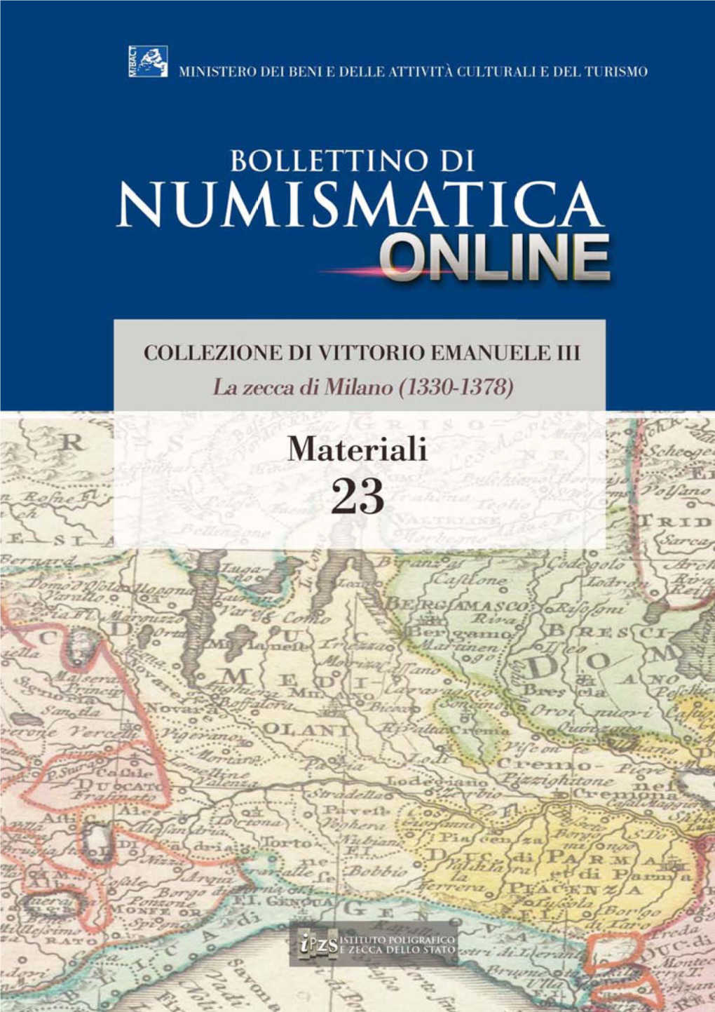 Bollettino Di Numismatica on Line Materiali N. 23-2014