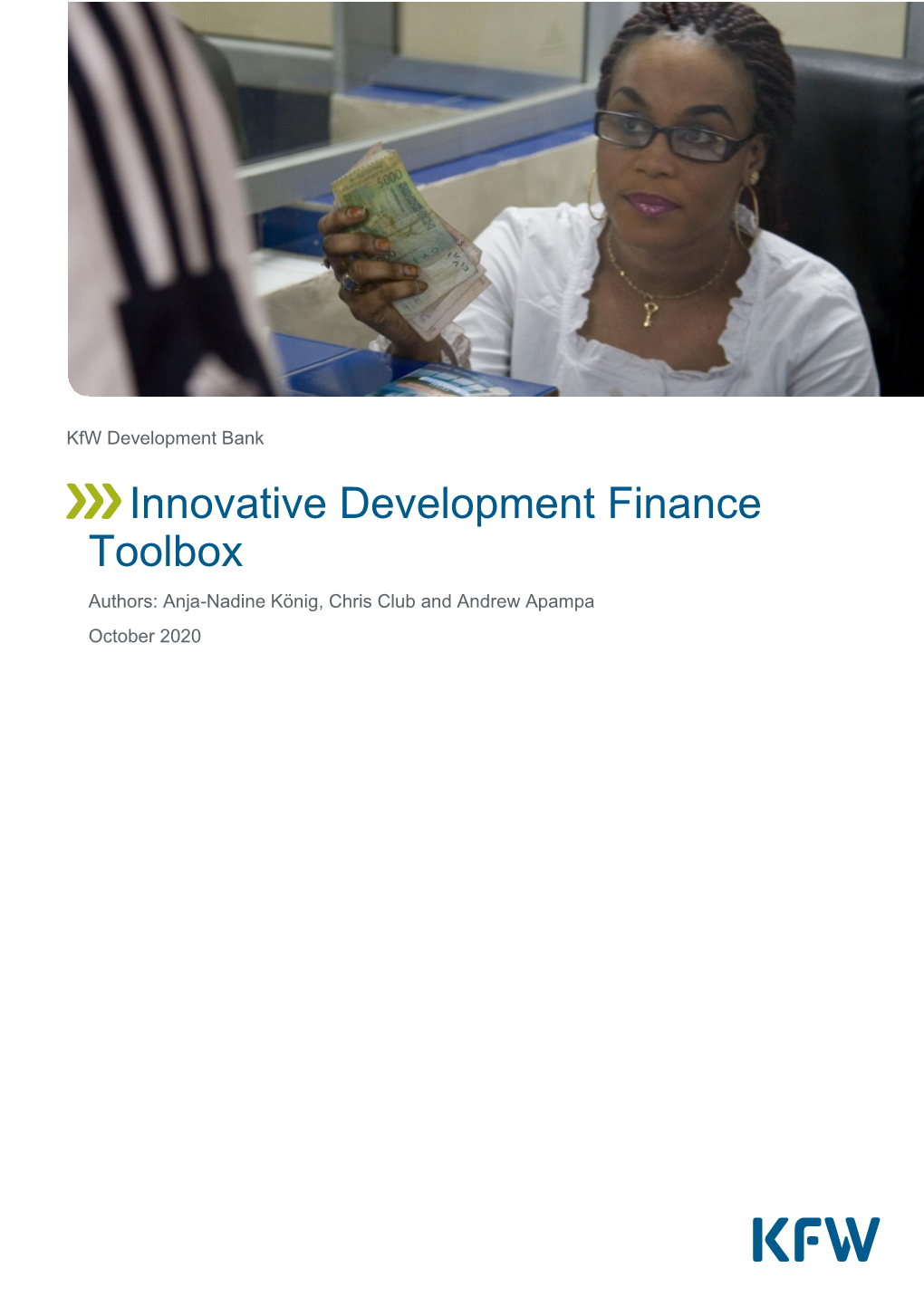 (2020) "Innovative Development Finance Toolbox"