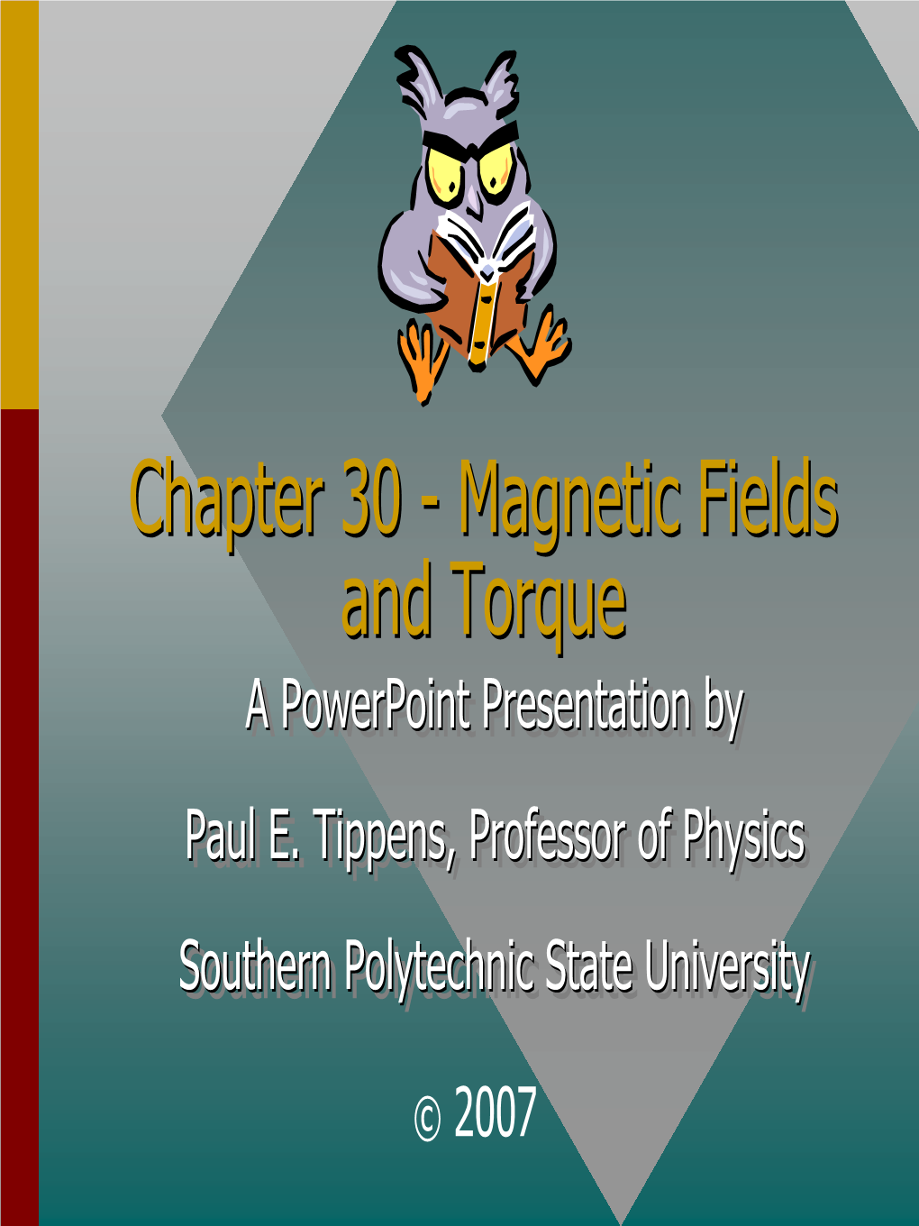 Torque and Magnetic Fields