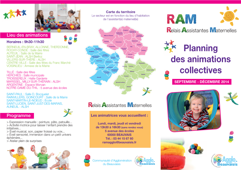 Planning Des Animations Collectives