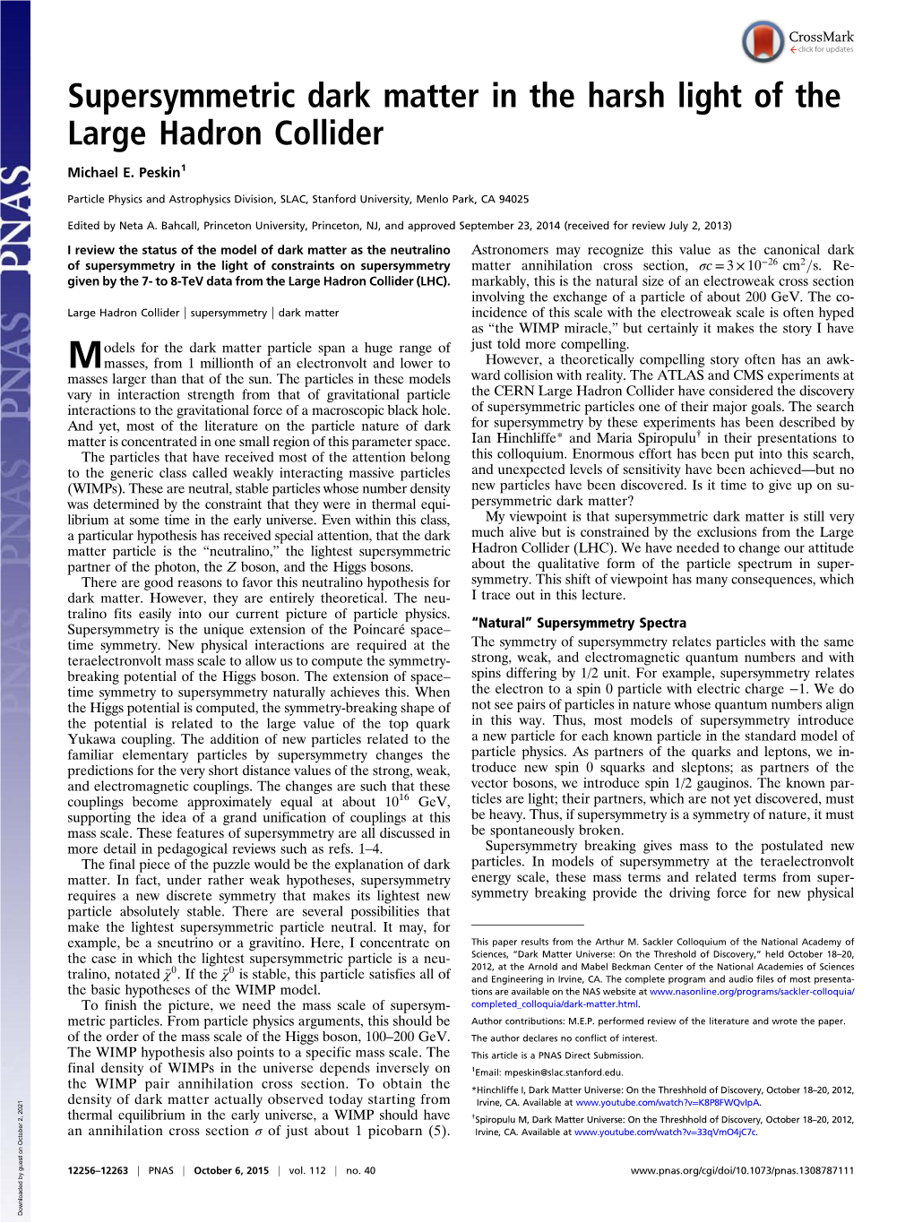 Supersymmetric Dark Matter in the Harsh Light of the Large Hadron Collider