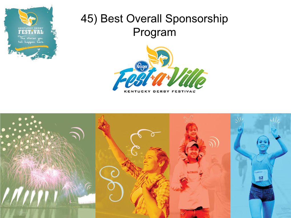 45) Best Overall Sponsorship Program