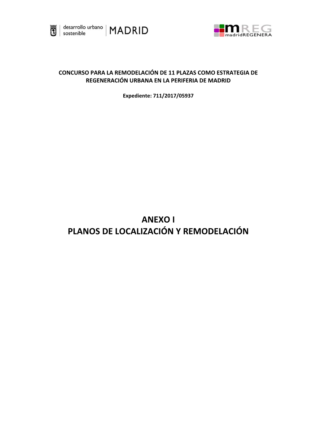 Anexo I Planos De Localización Y Remodelación
