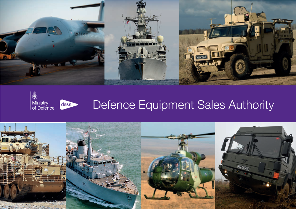 Defence Equipment Sales Authority De&S