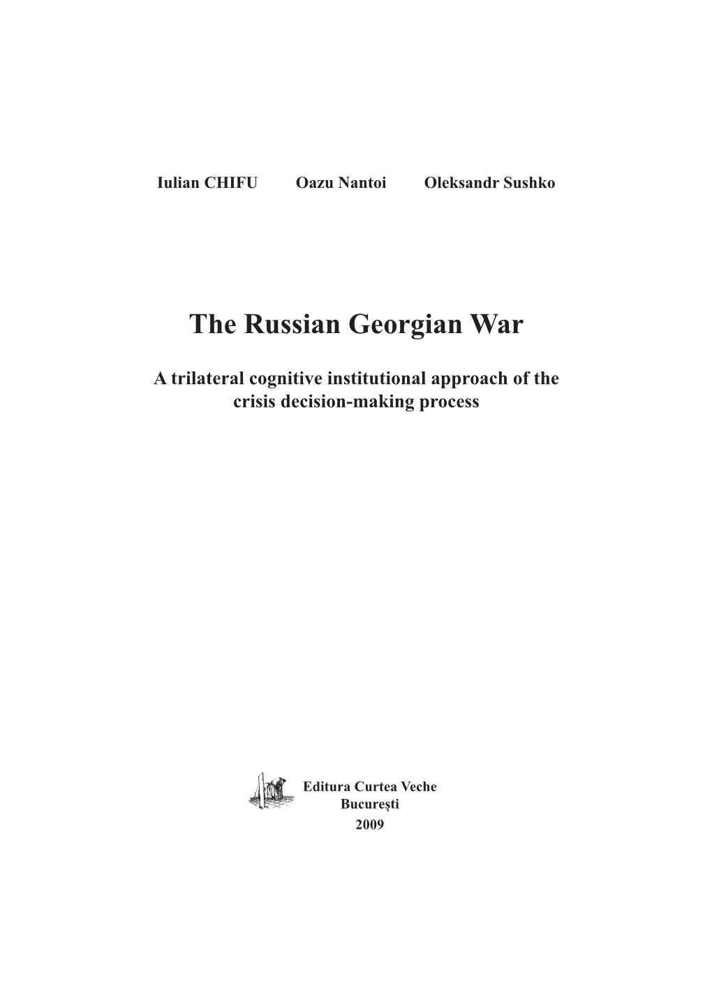 The Russian Georgian War.Qxp