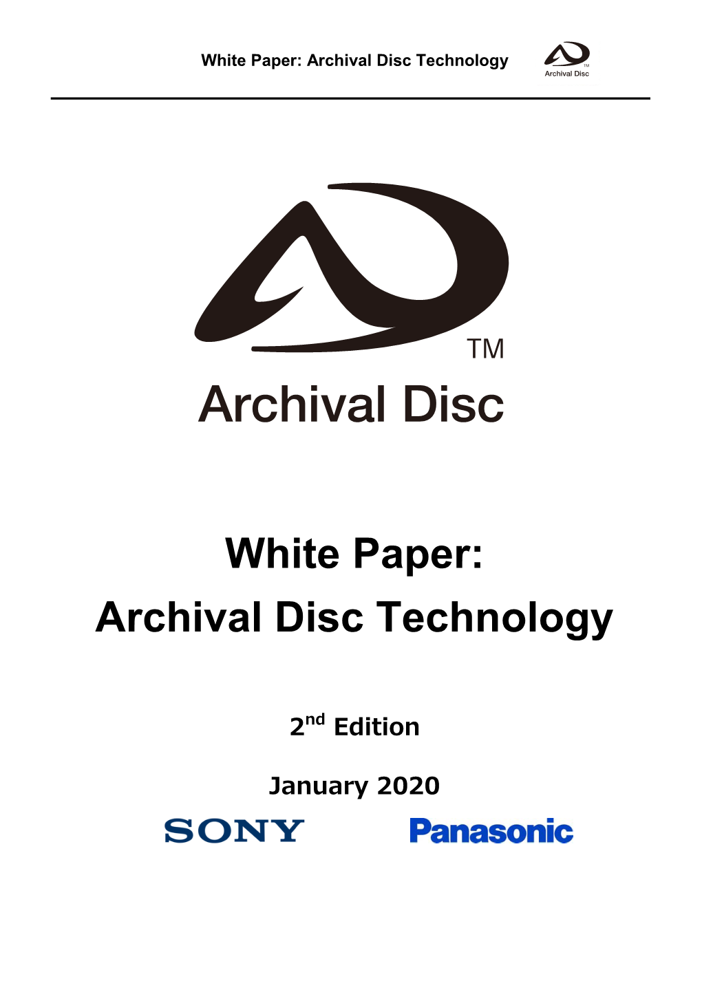 Archival Disc Whitepaper