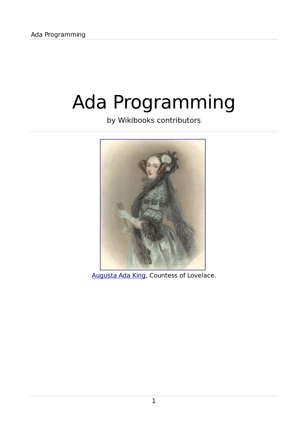 Ada Programming