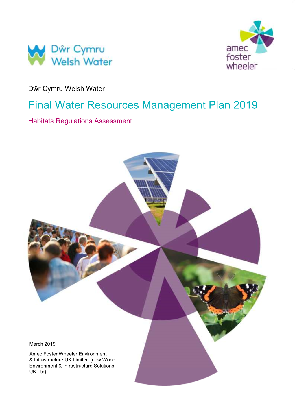 Final Water Resources Management Plan 2019 Habitats Regulations Assessment