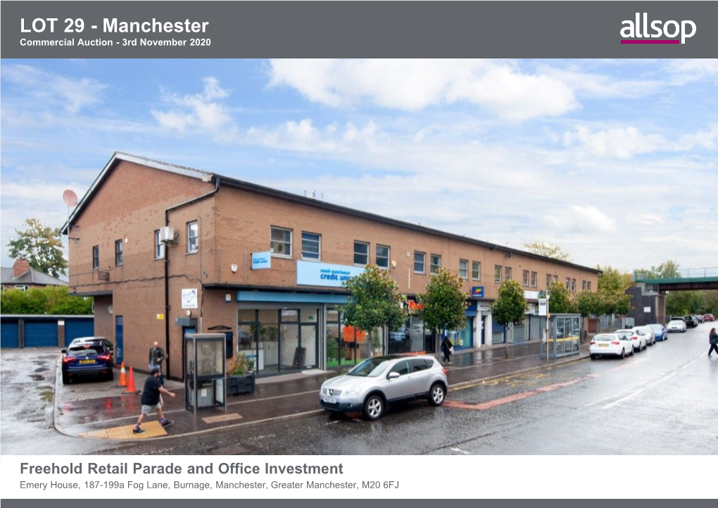Manchester Commercial Auction - 3Rd November 2020
