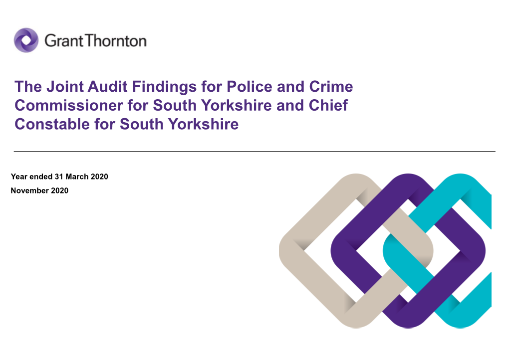 2019.20 Audit Findings Report