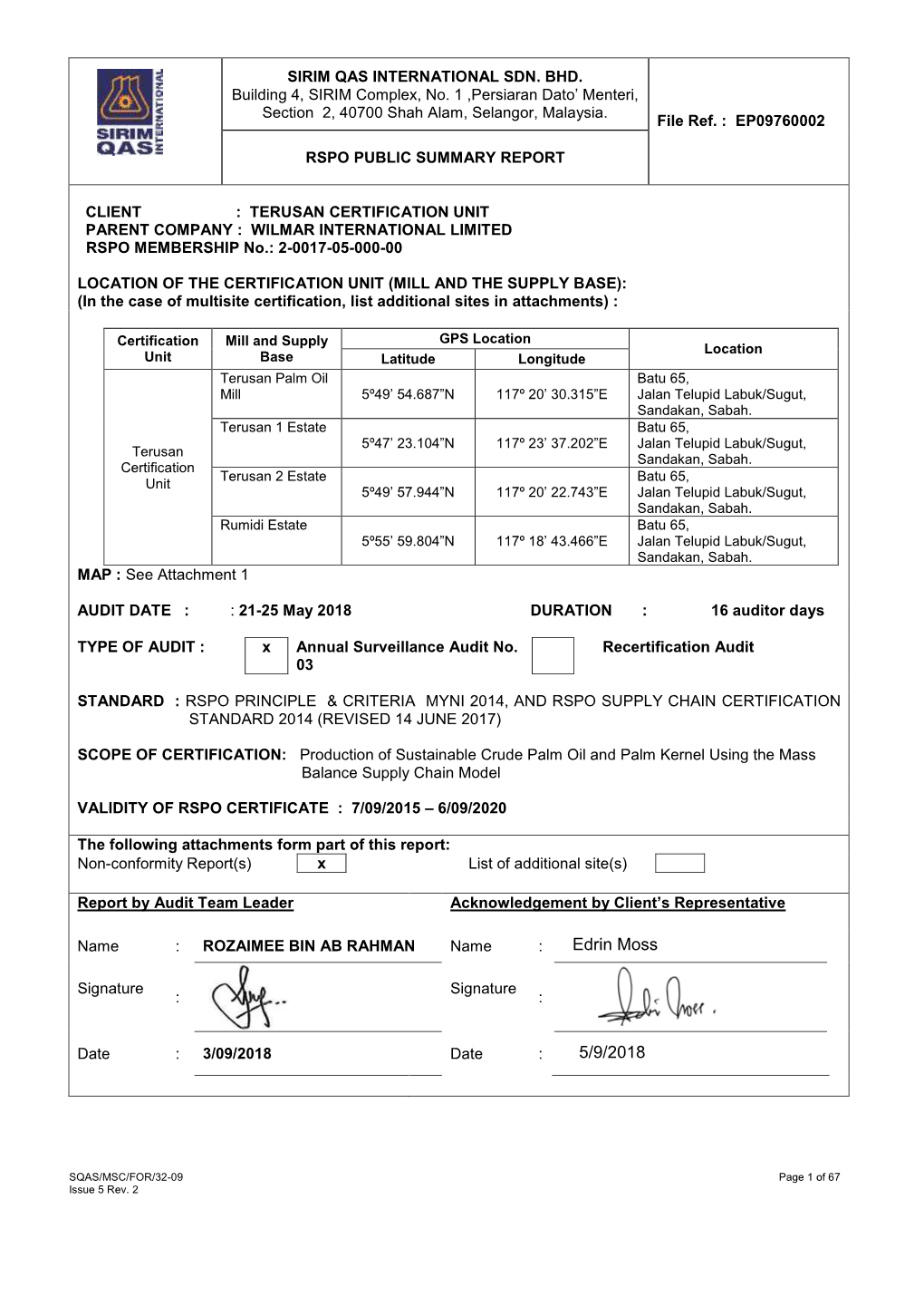 Sirim Qas International Sdn. Bhd