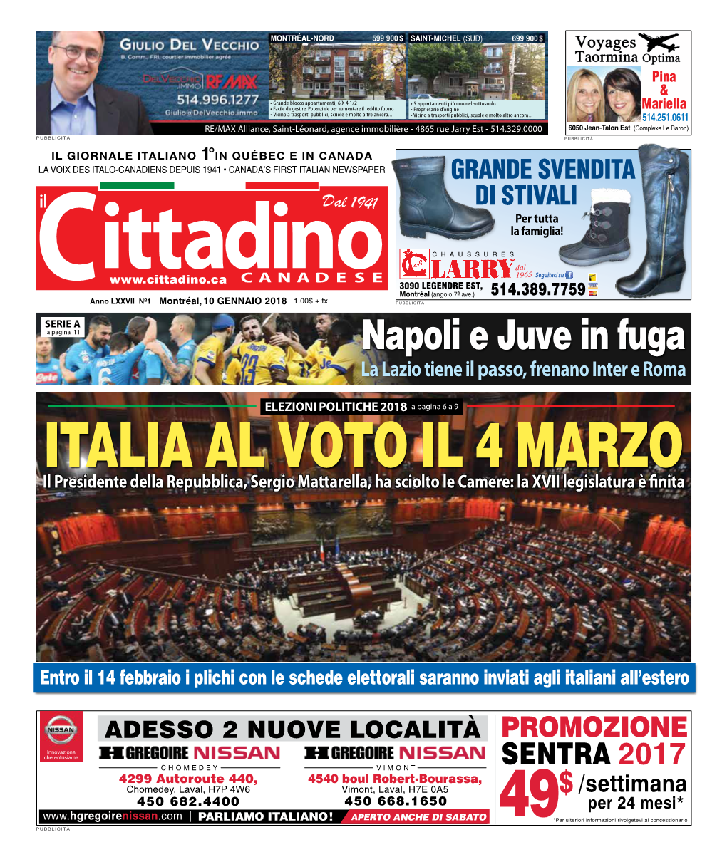 Napoli E Juve in Fuga La Lazio Tiene Il Passo, Frenano Inter E Roma