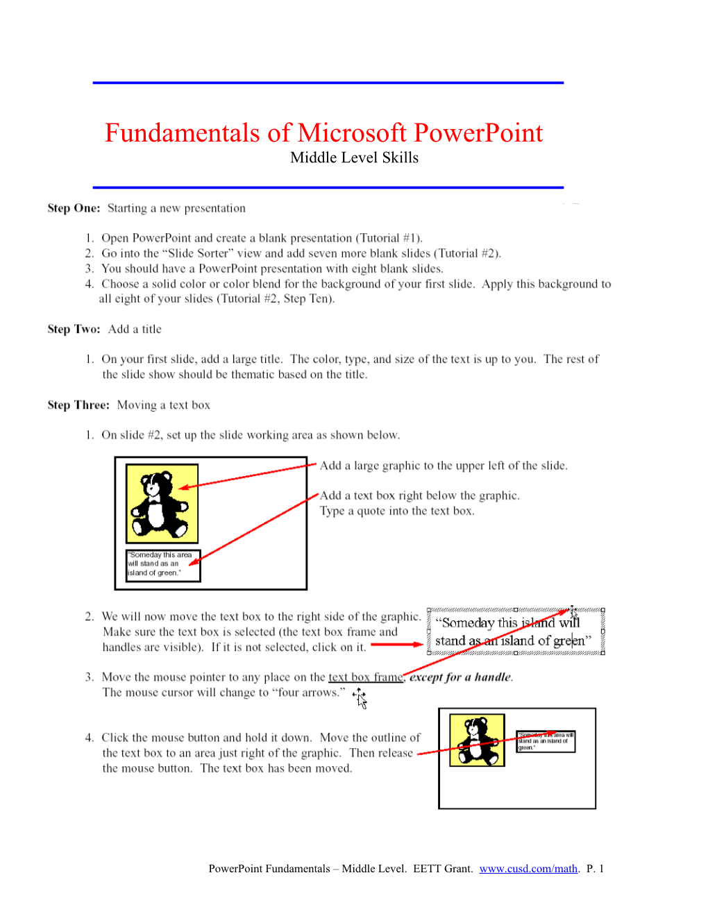 Fundamentals Of Microsoft Powerpoint