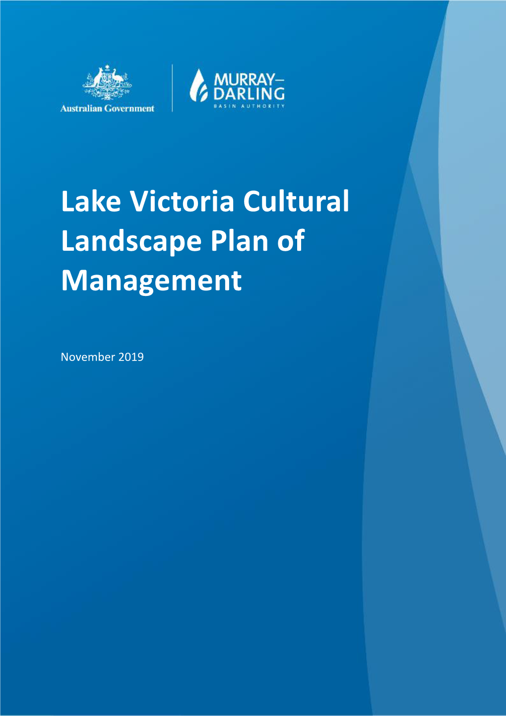 Lake Victoria Cultural Landscape Plan of Management