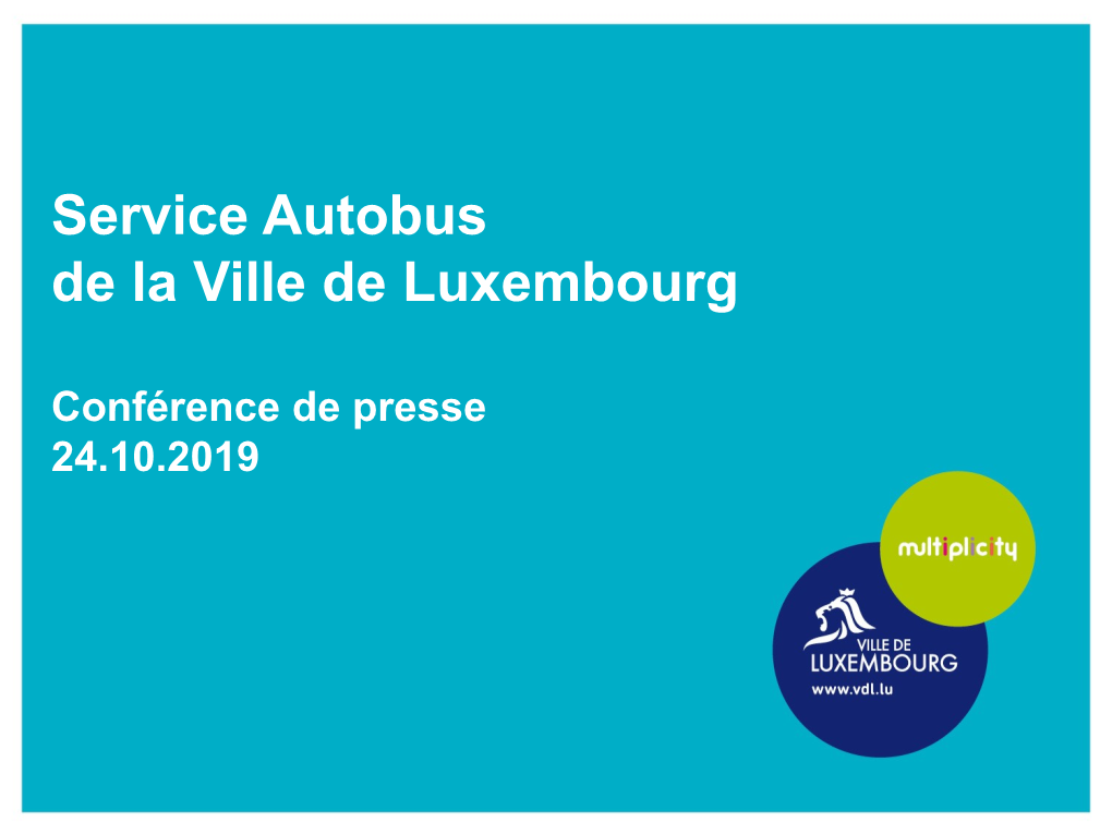 Service Autobus De La Ville De Luxembourg