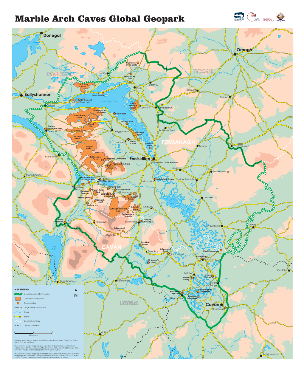 Marble Arch Geopark Geological