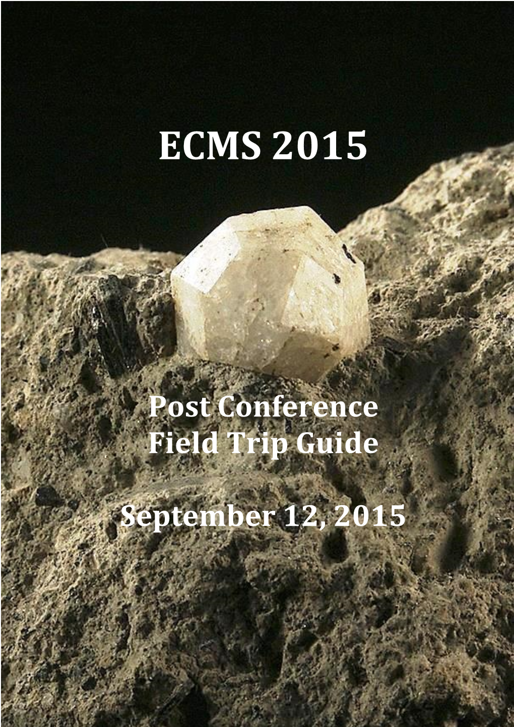 ECMS 2015 Field Trip Programme