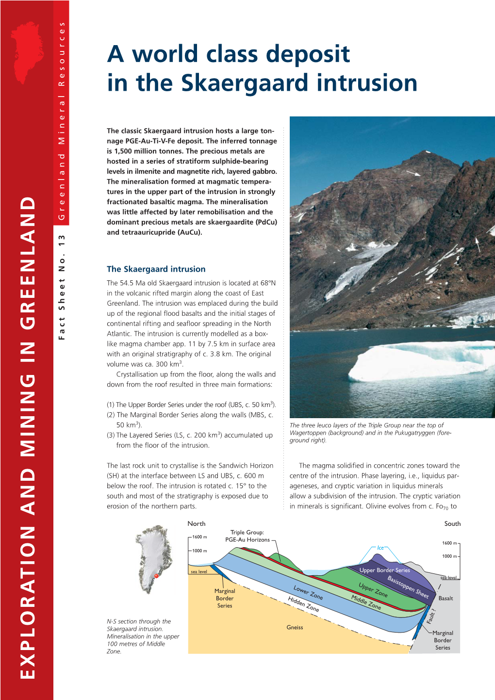 Exploration and Mining in Greenland 13