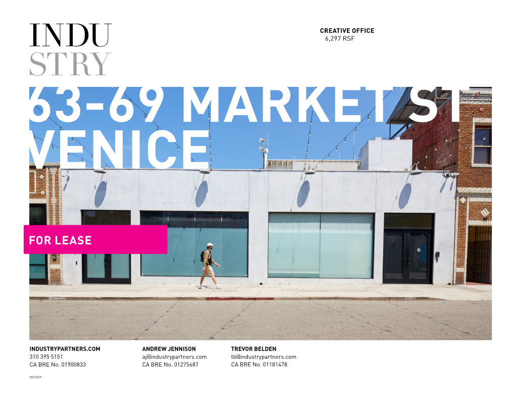 For Lease 63-69 Market St Venice