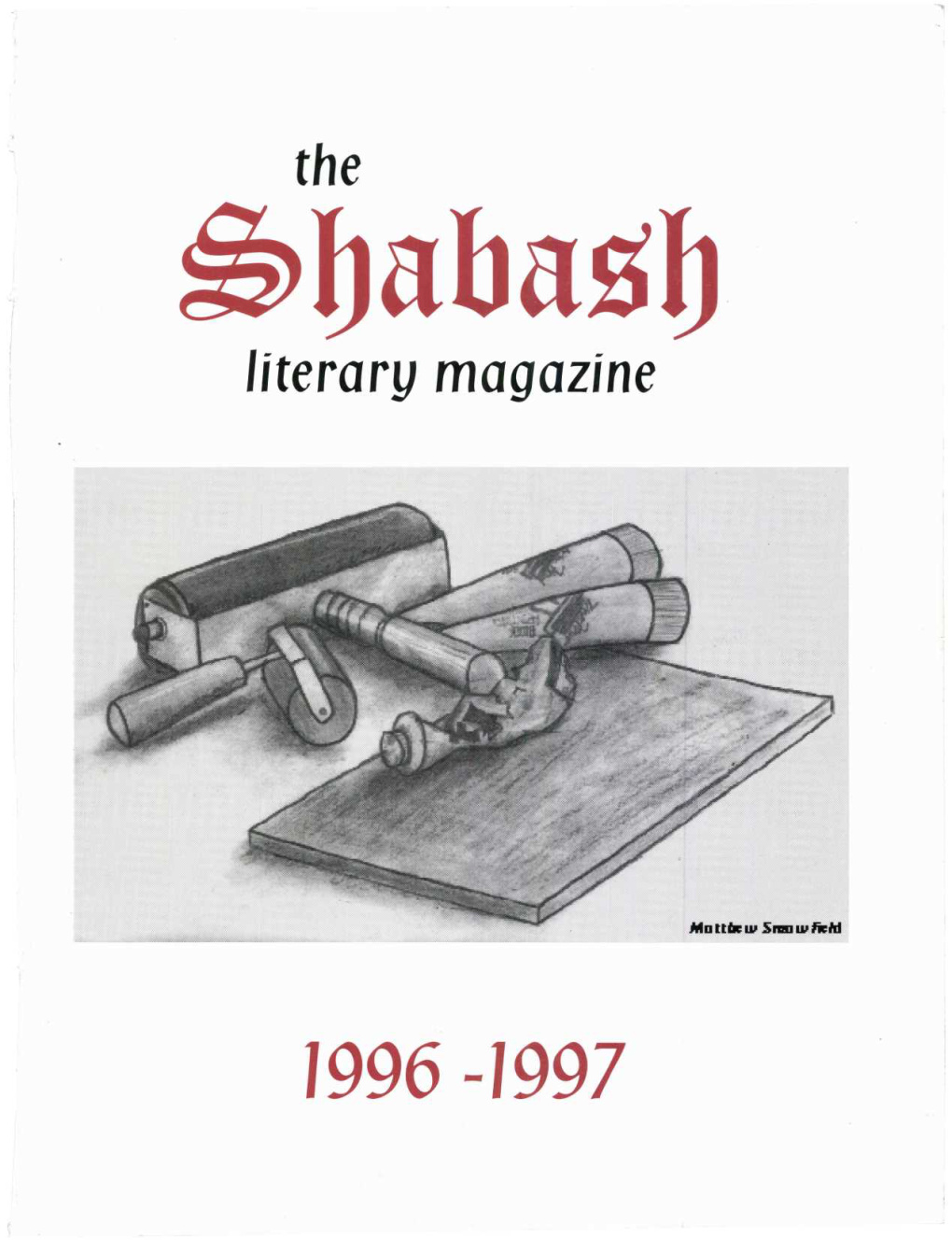 I996 -I997 Bahasb Literary Magazine