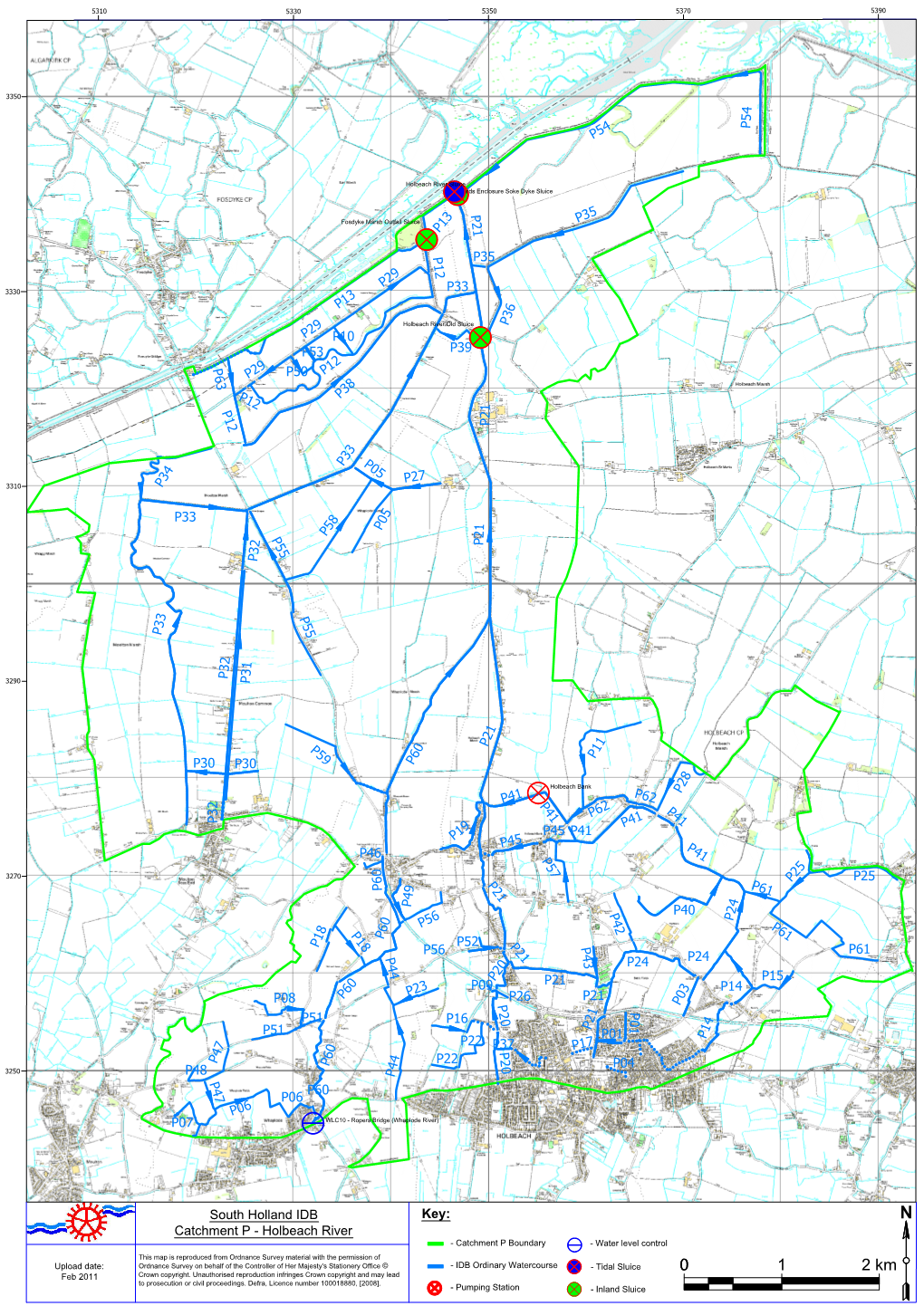 SHIDB: Catchment P