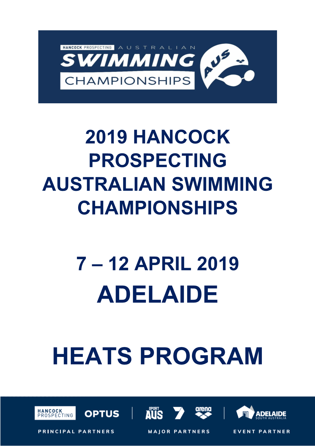 Adelaide Heats Program