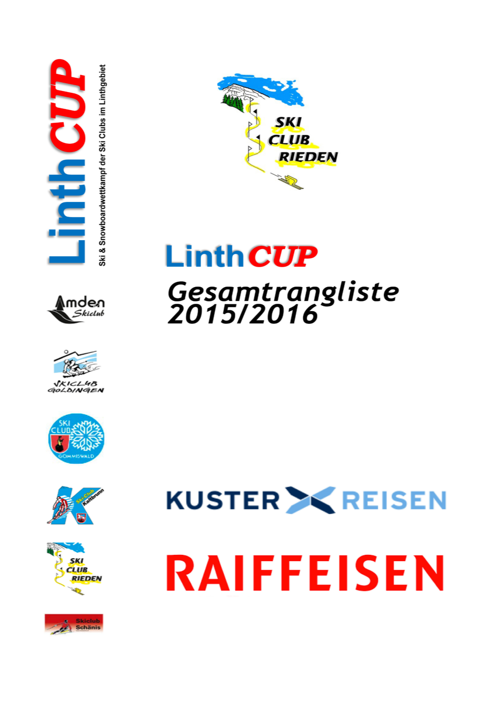 Gesamtrangliste 2016