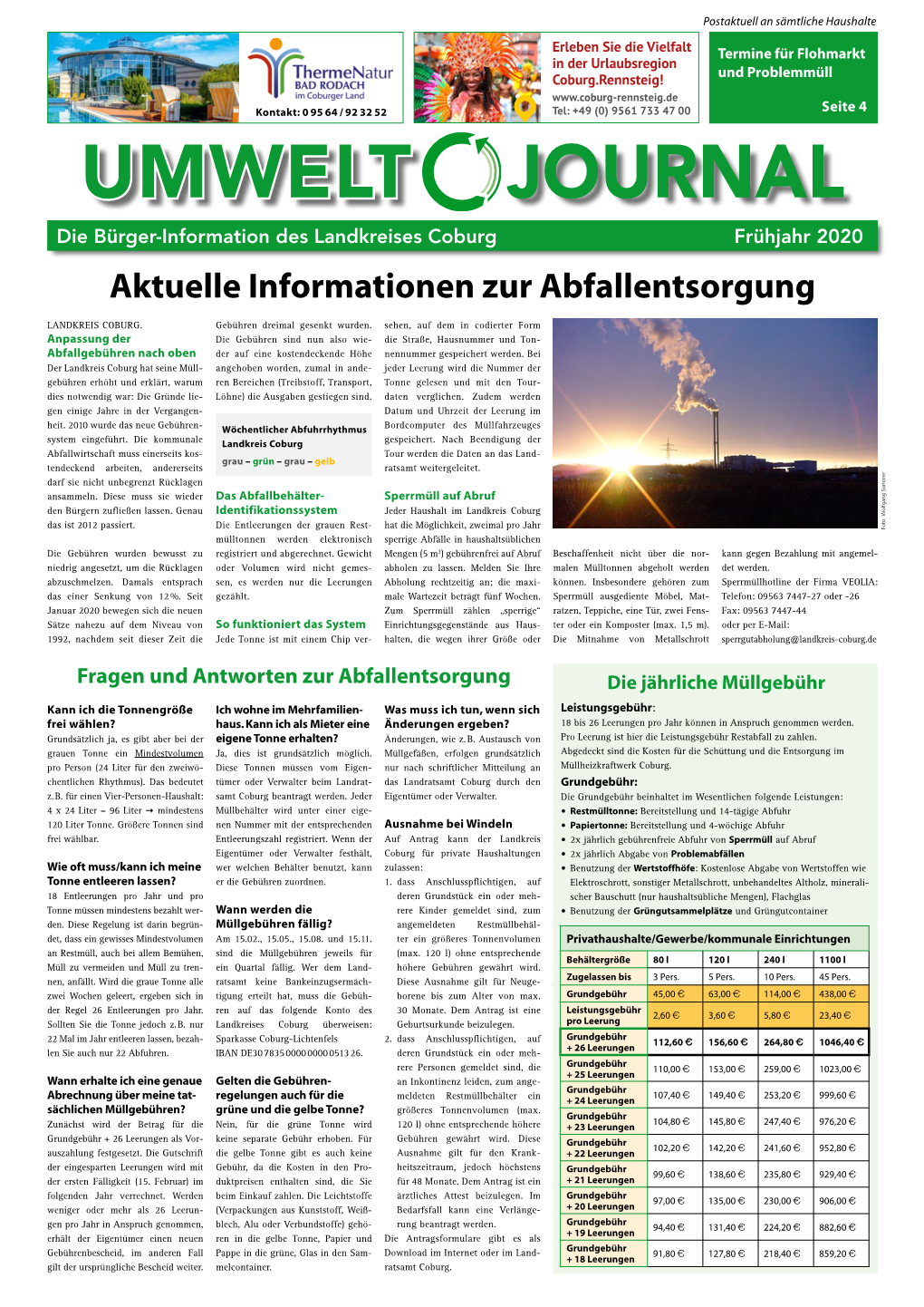 Aktuelle Informationen Zur Abfallentsorgung