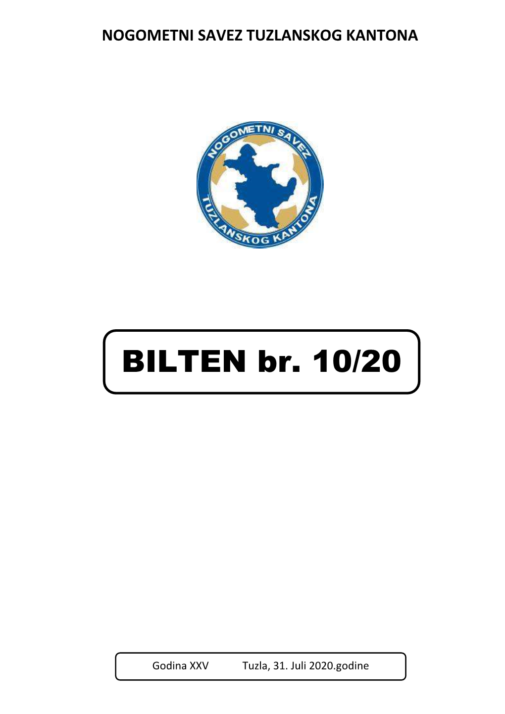 BILTEN Br. 10/20