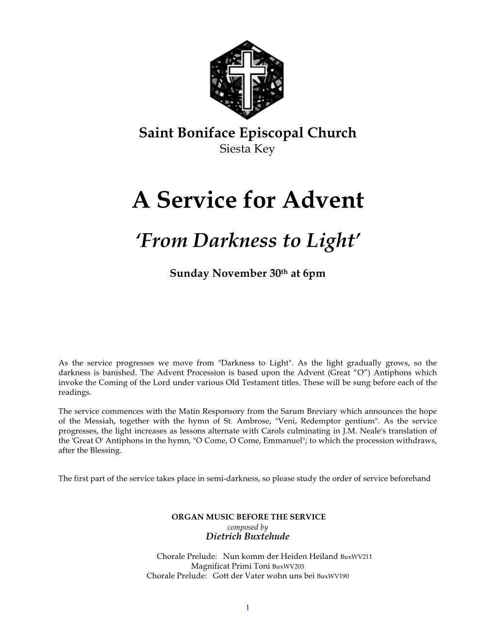 A Service for Advent